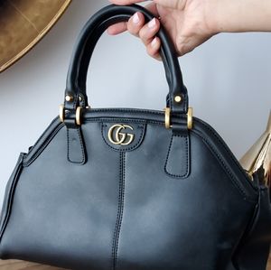 Genuine Leather GG tophandle bag